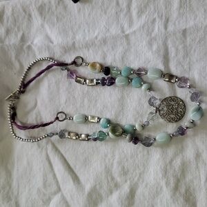 Gemstone necklace